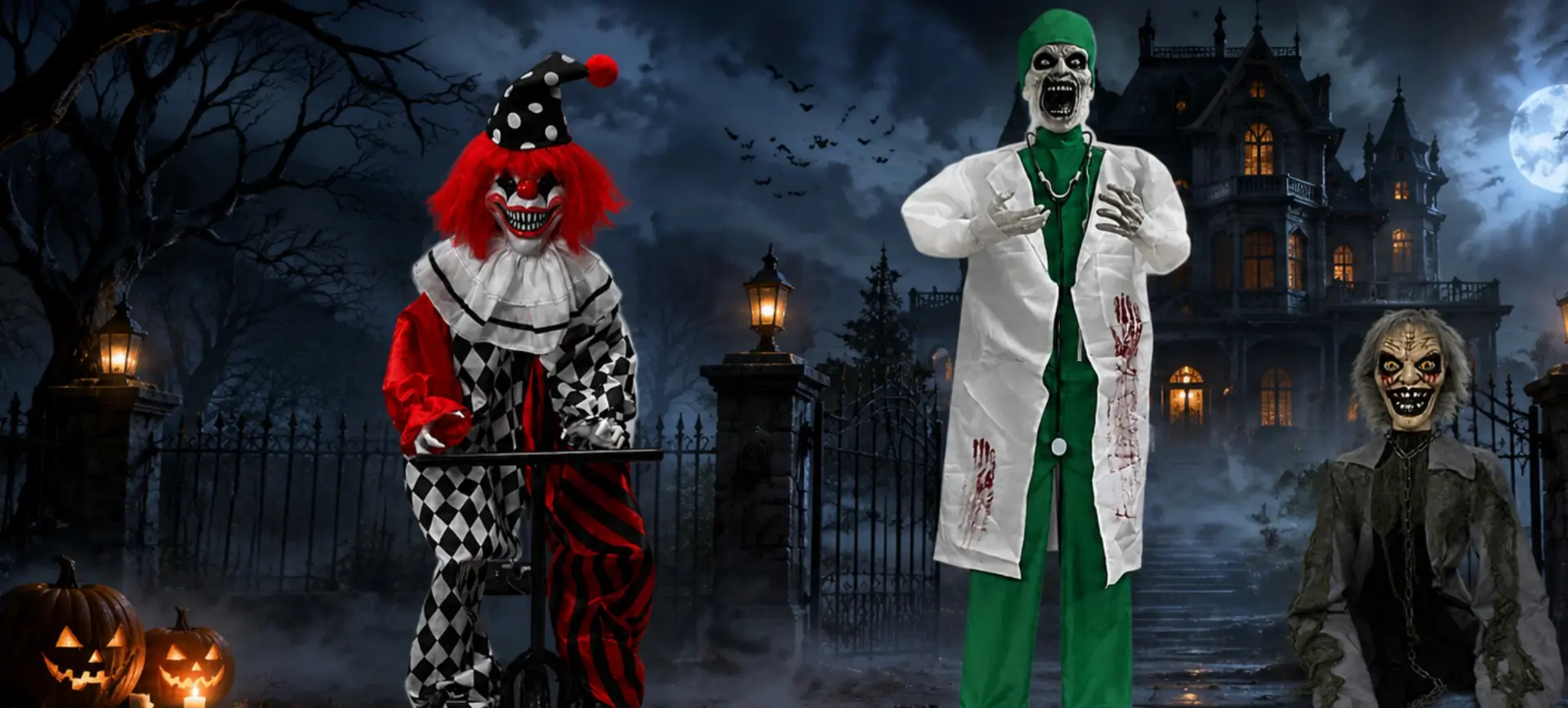 Decoração e fantasias de Halloween